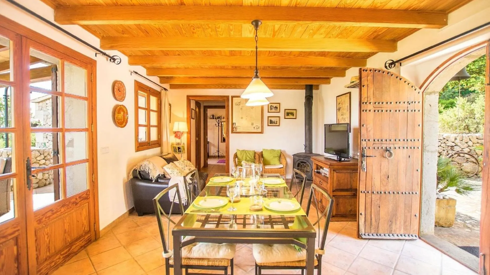 Ferienhaus In Selva Mit Privatem Pool Hiszpania